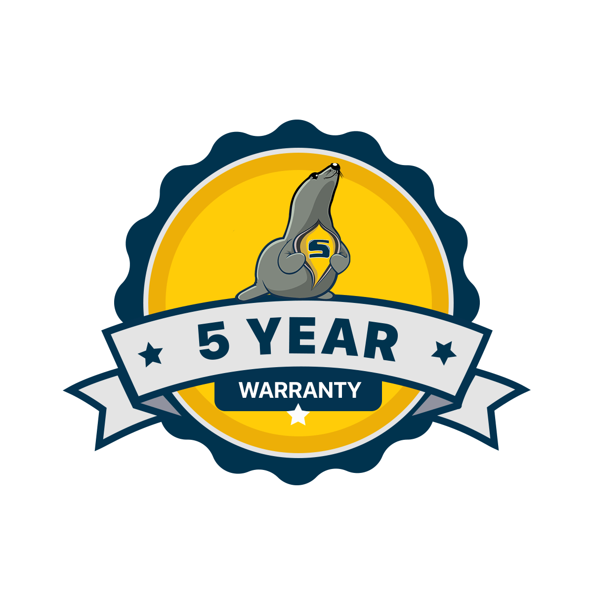 5 Year Warranty